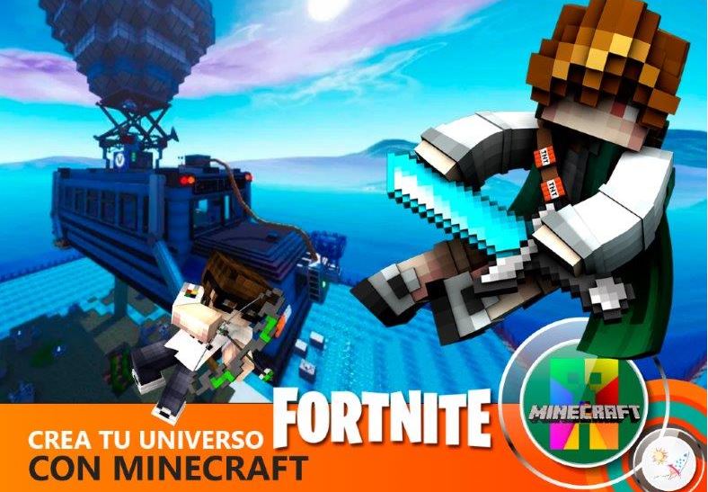 Realidad aumentada y Minecraft Fortnite