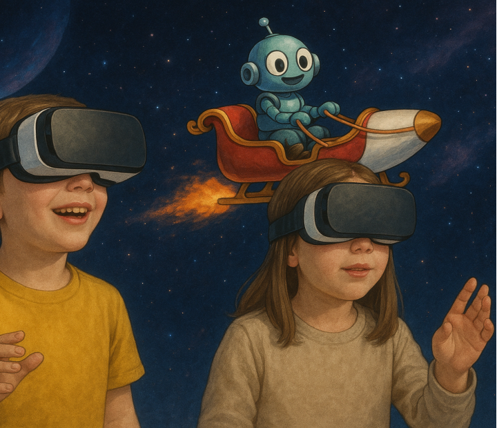 Christmas RV + Viaja en trineo al Espacio con la Robótica