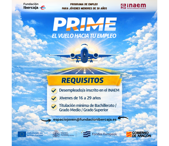 PRIME: El vuelo hacia tu empleo