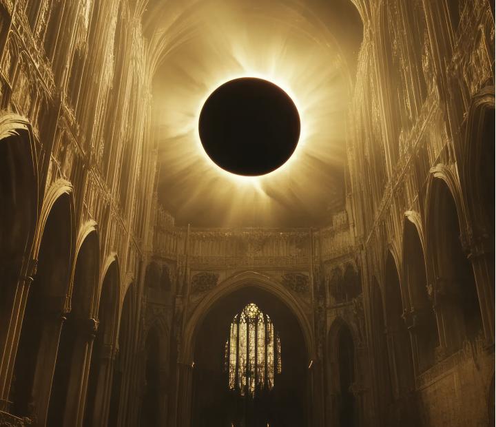El eclipse de sol de 1239 en un libro de la catedral de Huesca