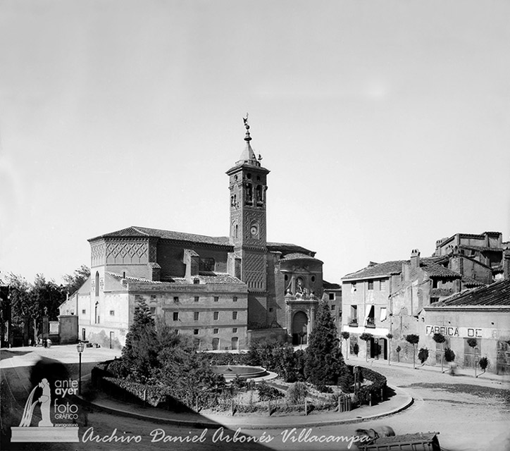 Plaza de San Miguel, hacia 1896