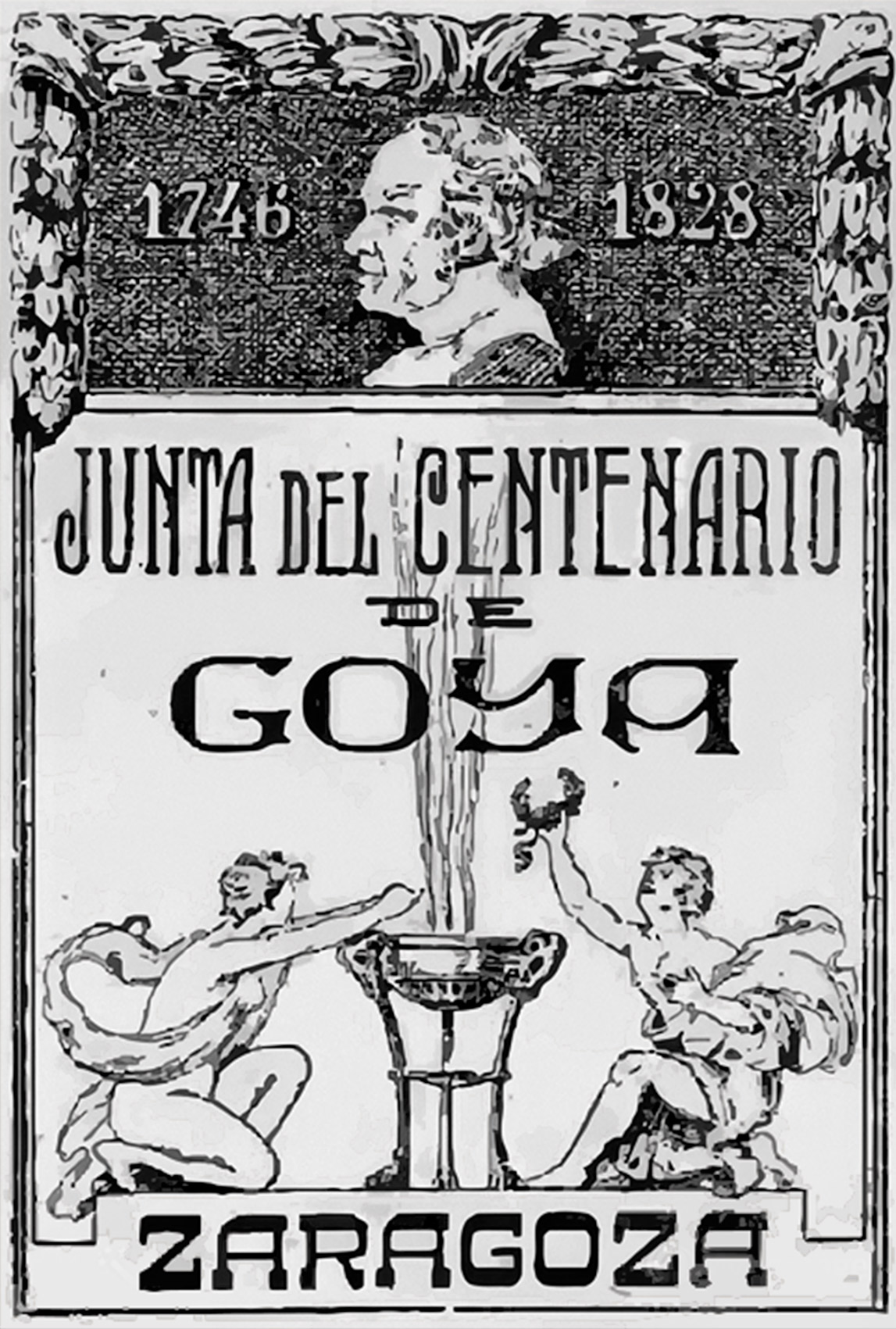 Emblema de la Junta del Centenario de Goya