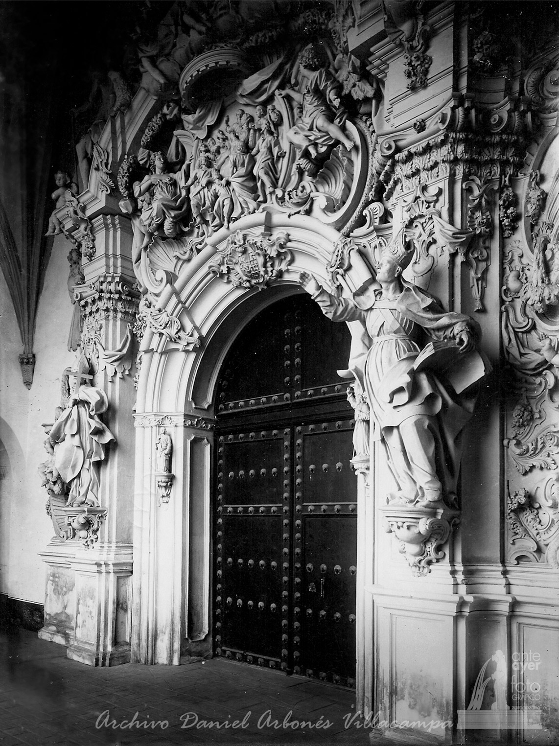 La Cartuja de Aula Dei. Archivo Daniel Arbonés Villacampa, 1962