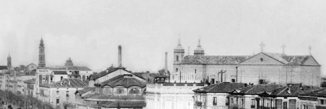La glorieta de Pignatelli a principios del siglo XX. Imagen 1