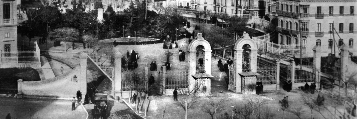 La glorieta de Pignatelli a principios del siglo XX. Imagen 2