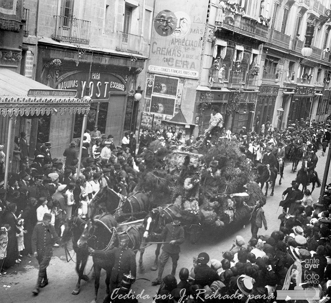 Carroza del horticultor Mariano Benedicto