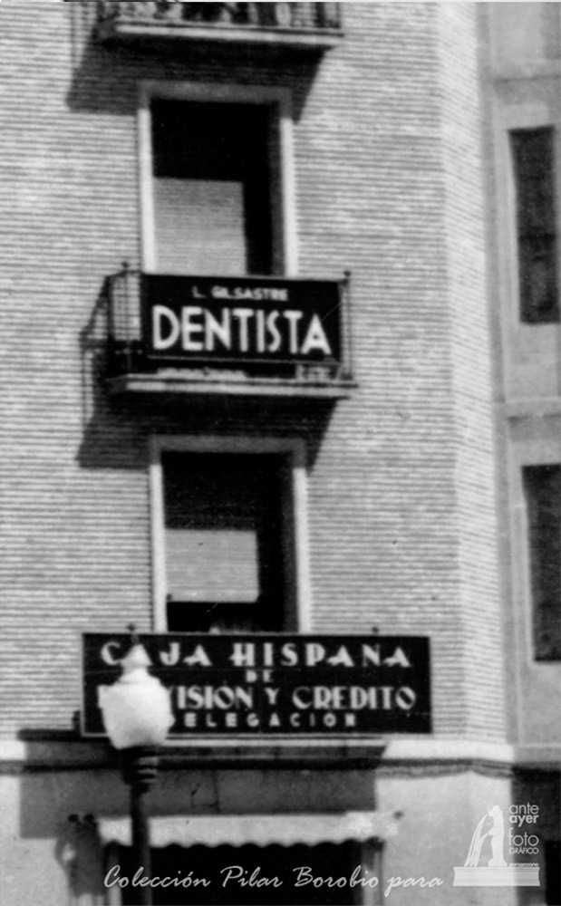 Detalle chaflán del número 7