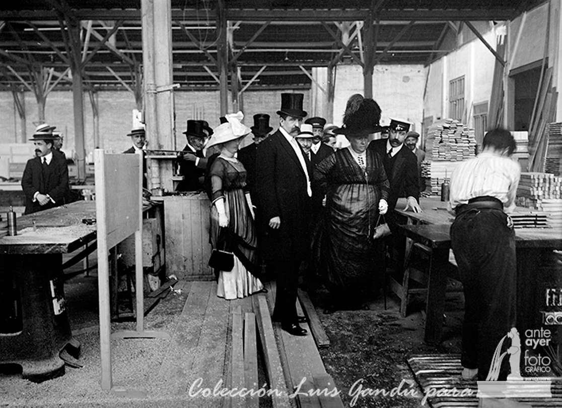 Talleres de carpintería, de hierro y construcciones de los señores Carde y Escoriaza