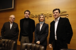 PRESENTACIÓN DE LAS JORNADAS HOMENAJE A ALBERTO SÁNCHEZ MILLÁN EN  IBERCAJA