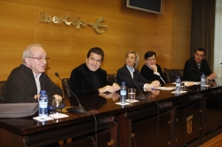 PRESENTACIÓN DE LAS JORNADAS HOMENAJE A ALBERTO SÁNCHEZ MILLÁN EN IBERCAJA