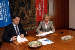 IBERCAJA FIRMA UN CONVENIO CON LA CÁMARA DE COMERCIO E INDUSTRIA DE TERUEL 