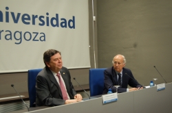 FIRMA DEL CONVENIO UNIVERSIDAD DE ZARAGOZA-IBERCAJA