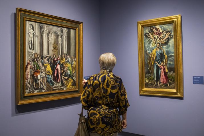La muestra El Greco. Los pasos de un genio puede visitarse en el Museo Goya hasta el próximo 29 de mayo