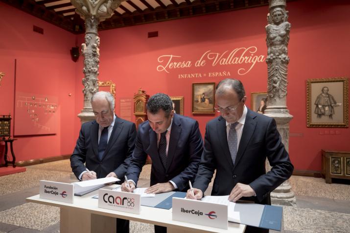  FIRMA DE CONVENIO DE FUNDACIÓN IBERCAJA, IBERCAJA Y EL CLÚSTER DE AUTOMOCIÓN