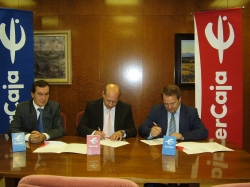 IBERCAJA COLABORA CON  LA COMARCA DE LA HOYA