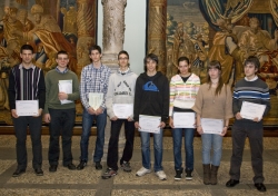 ENTREGA DE PREMIOS DE LA “XLVII OLIMPIADA MATEMÁTICA ESPAÑOLA”, FASE ARAGONESA