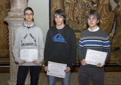 ENTREGA DE PREMIOS DE LA “XLVII OLIMPIADA MATEMÁTICA ESPAÑOLA”, FASE ARAGONESA