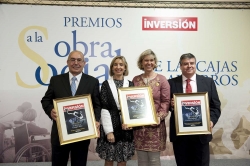 LA REVISTA INVERSIÓN CONCEDE TRES PREMIOS A LA OBRA SOCIAL DE IBERCAJA