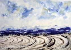 “TIERRAS Y AGUA” DE JOSÉ LUIS IBÁÑEZ, EN EL CENTRO CULTURAL IBERCAJA ZARAGOZA