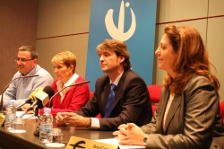 IBERCAJA FIRMA UN CONVENIO CON LA ASOCIACIÓN DOWN-HUESCA