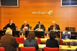 IBERCAJA rENUEVA EL CONVENIO CON LA FEDERACIÓN ARAGONESA DE BALONCESTO