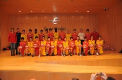 ENTREGA DE BALONES LIGA ESCUELAS IBERCAJA