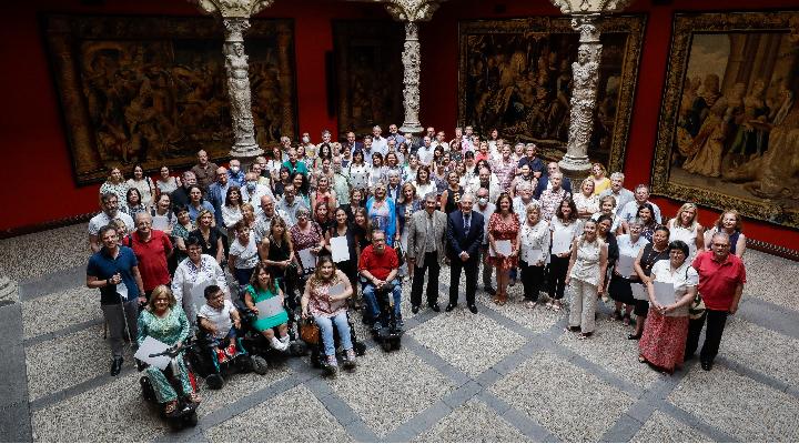 FIRMA DE CONVENIOS DE FUNDACIÓN IBERCAJA Y FUNDACIÓN CAI CON LAS ASOCIACIONES SELECCIONADAS EN ZARAGOZA