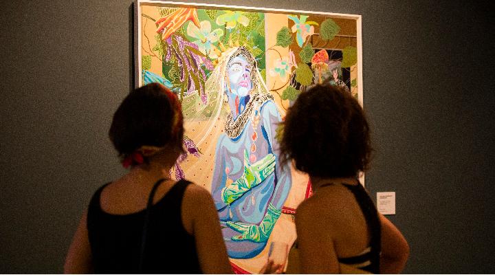 Exposición Premio Ibercaja de Pintura Joven 2022 en el Patio de la Infanta