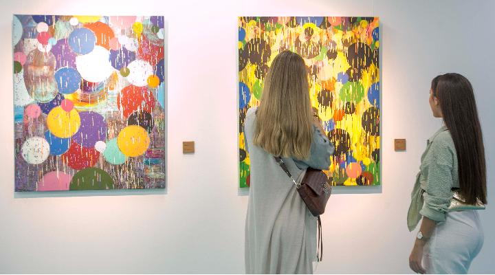 Espacio expositivo del Espacio Joven Ibercaja