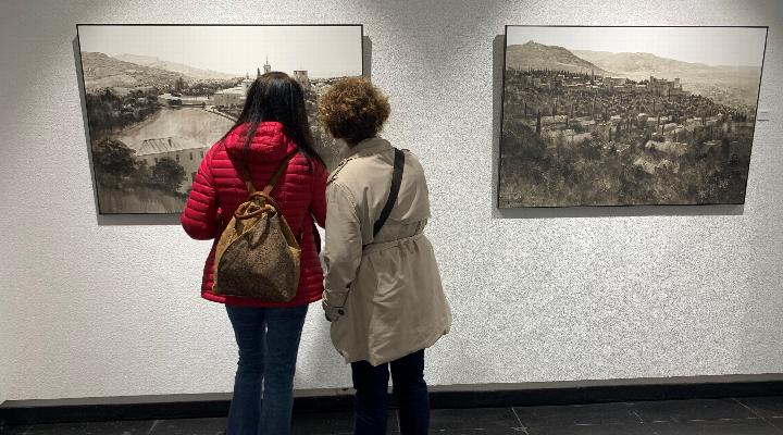 EL CENTRO IBERCAJA GUADALAJARA INAUGURA LA MUESTRA DE PINTURA “MONOCHROME” DE RAFAEL CARRASCAL