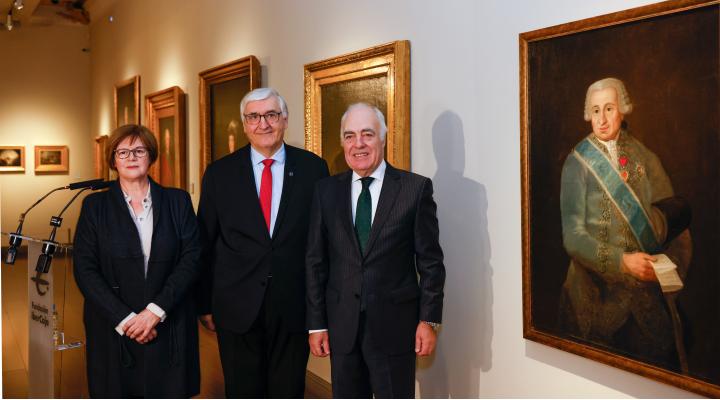 Presentación en el Museo Goya del retrato de Miguel de Múzquiz, Conde de Gausa