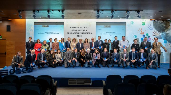 FUNDACIÓN IBERCAJA, GALARDONADA EN LOS PREMIOS CECA DE OBRA SOCIAL Y EDUCACIÓN FINANCIERA