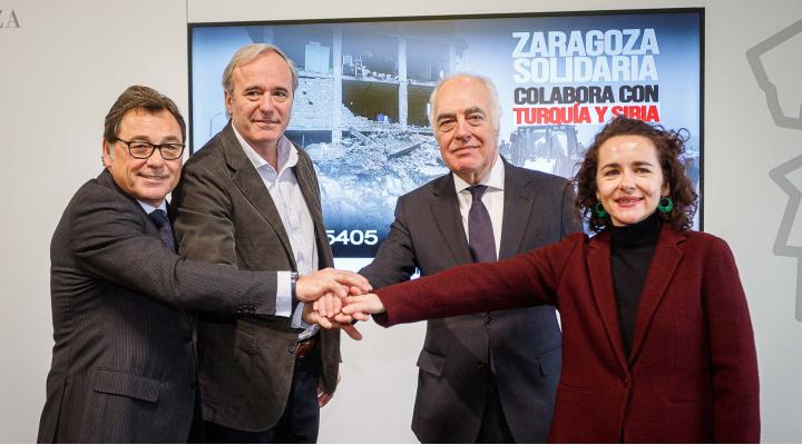 Presentación de la campaña solidaria con Turquía y Siria