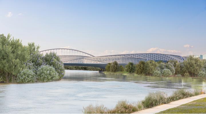 Puente Zaha Hadid, sede de Mobility City