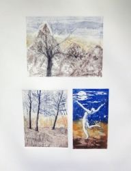 EXPOSICIÓN SOLIDARIA DE LOS ALUMNOS DE ARTES PLÁSTICAS EN IBERCAJA ACTUR