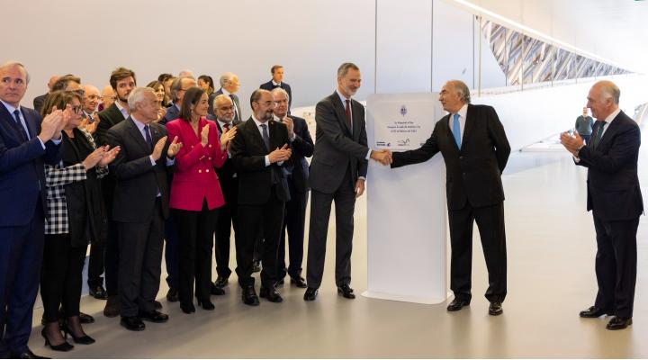 Su Majestad el Rey Felipe VI inauguró Mobility City el 20 de febrero.