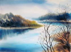 EXPOSICIÓN SOLIDARIA DE LOS ALUMNOS DE ARTES PLÁSTICAS EN IBERCAJA ACTUR