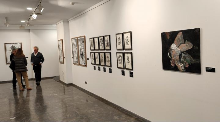 LA MUESTRA DESASTRES, DEL PINTOR FERNANDO ALVIRA, LLEGA A LOGROÑO DE LA MANO DE FUNDACIÓN IBERCAJA