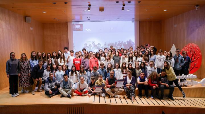 Alumnos premiados en la tercera edición del programa 