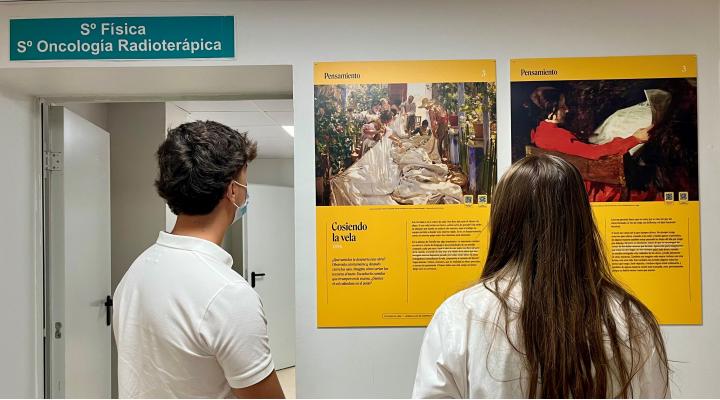 FUNDACIÓN IBERCAJA LLEVA EL ARTE DE SOROLLA HASTA EL HOSPITAL MIGUEL SERVET