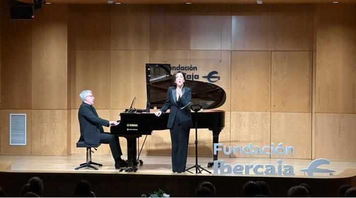 Recital de Auxiliadora Toledano en Fundación Ibercaja La Rioja