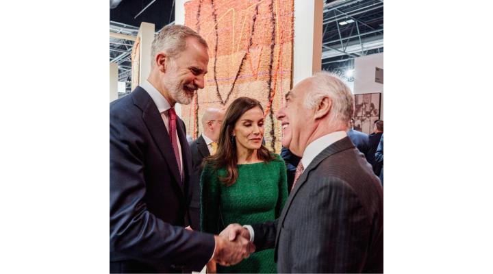 FUNDACIÓN IBERCAJA PRESENTA EN ARCO SU PREMIO NACIONAL DE PINTURA JOVEN EN EL MARCO DE LA VISITA INAUGURAL DE SS.MM. LOS REYES