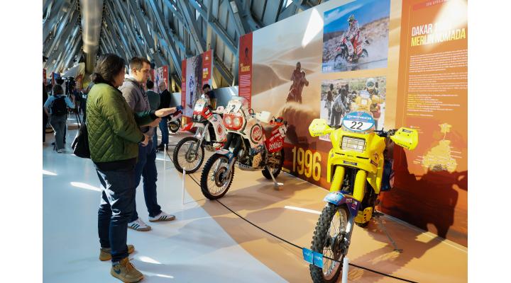 EL DAKAR Y LAS MOTOS QUE HAN SENTIDO SU DUREZA, PROTAGONISTAS DE LA NUEVA EXPOSICIÓN EN MOBILITY CITY 