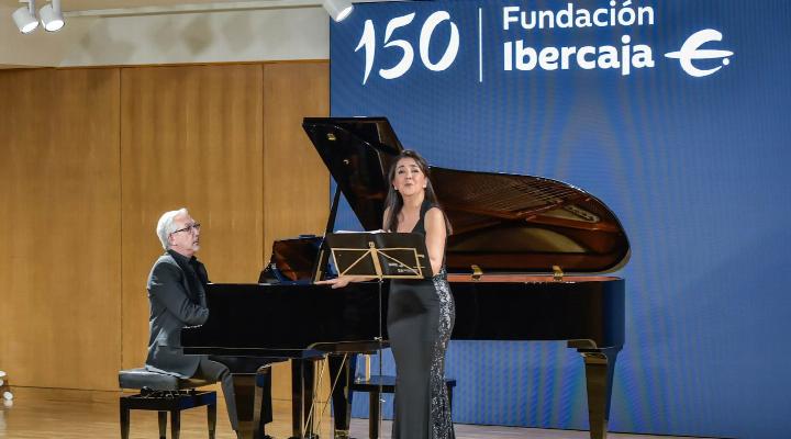 Concierto de Auxiliadora Toledano en Fundación Ibercaja Guadalajara.