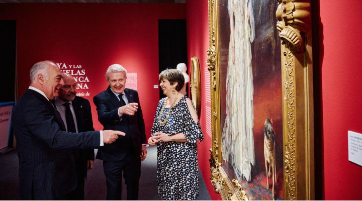 Inauguración de la exposición en el Museo de Historia de Madrid.