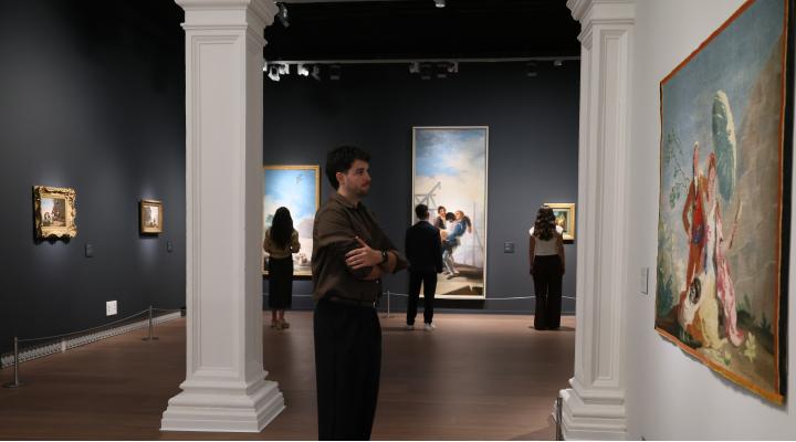 La exposición temporal 