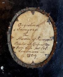 RETRATO DE AGUSTINA DE ARAGÓN, EN EL MUSEO IBERCAJA CAMÓN AZNAR