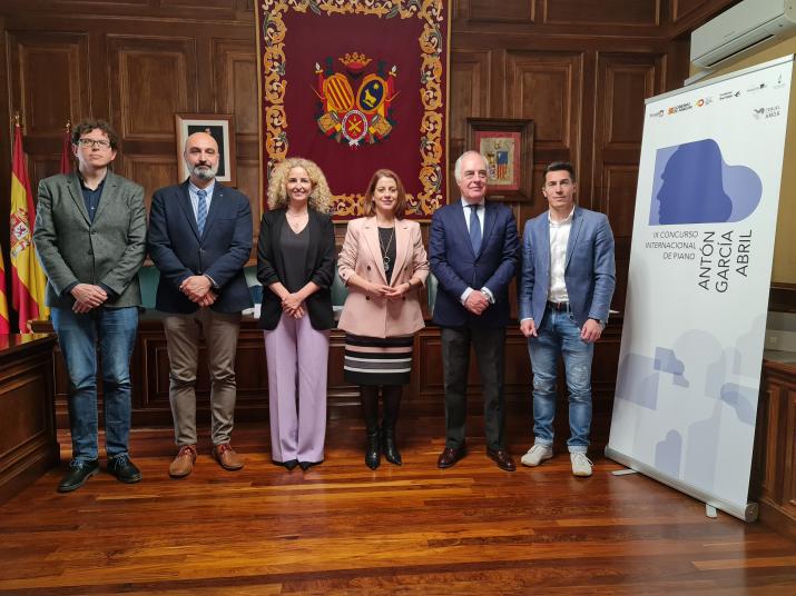 Presentación del IX Concurso Internacional de Piano Antón García Abril