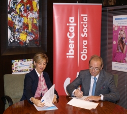 LA OBRA SOCIAL DE IBERCAJA FIRMA UN CONVENIO CON LA FUNDACIÓN ILUMINÁFRICA
