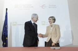 FIRMA DEL CONVENIO  CENTROS DE INTERPRETACIÓN DE LA NATURALEZA